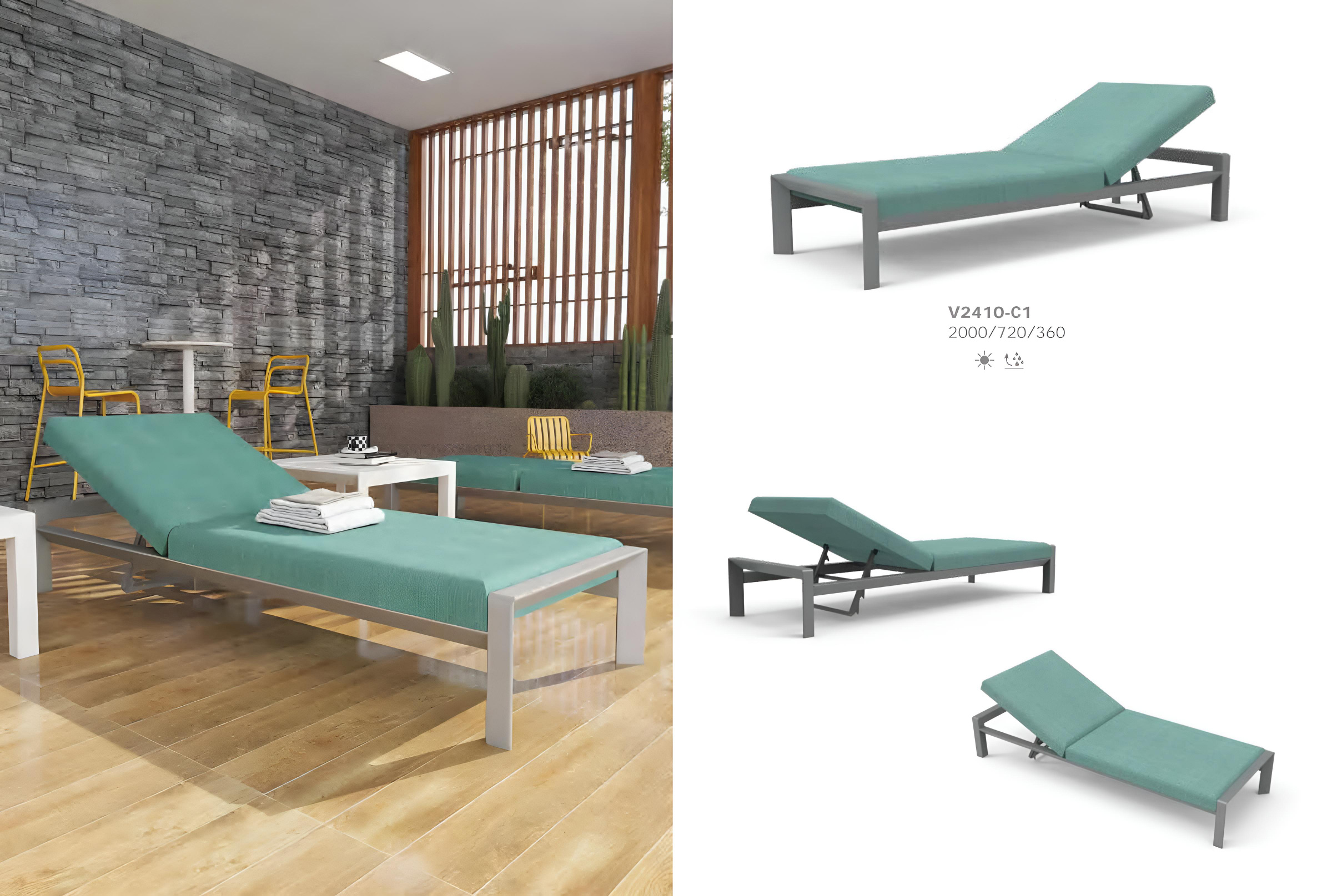 outdoor chaise lounge